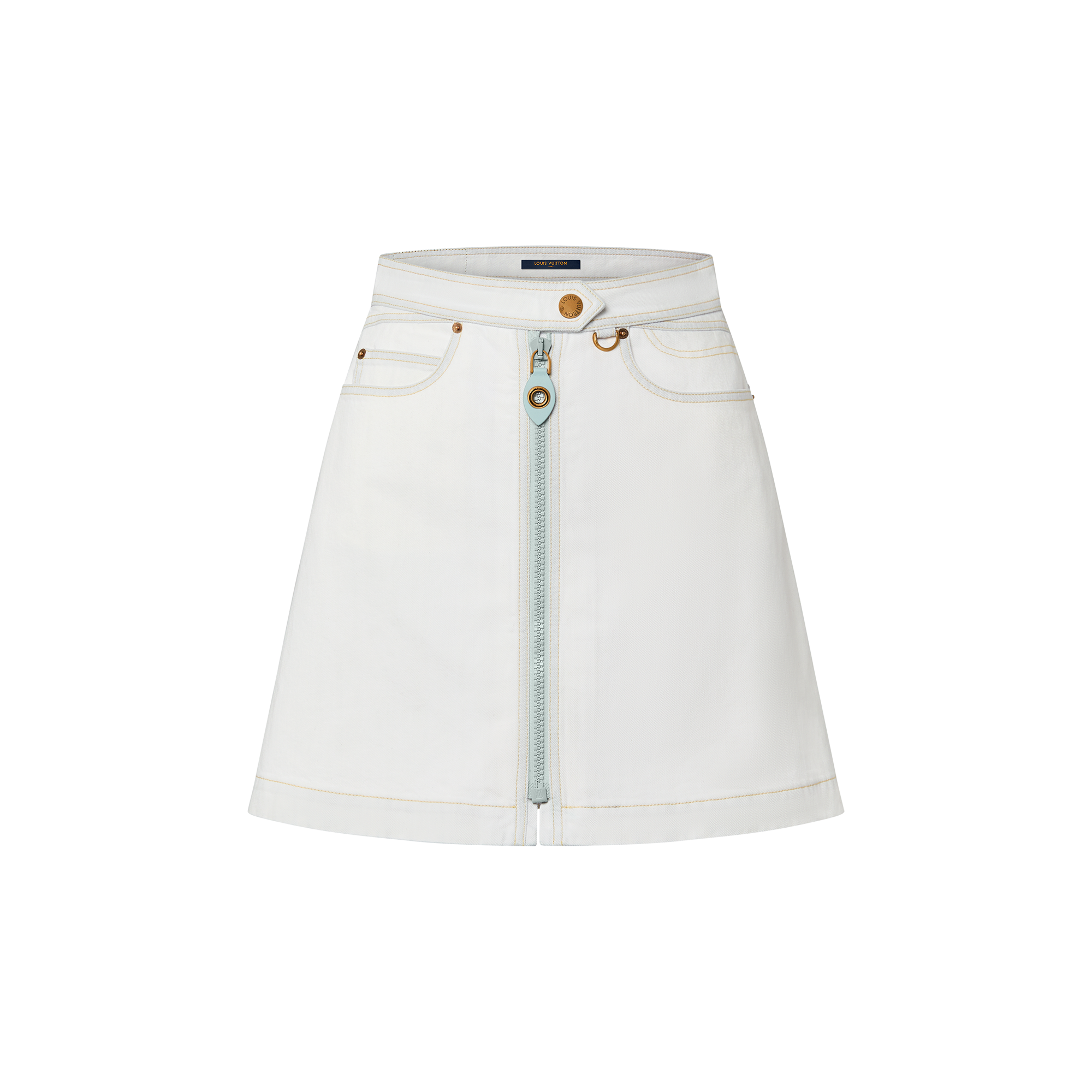 White denim shop skirt primark